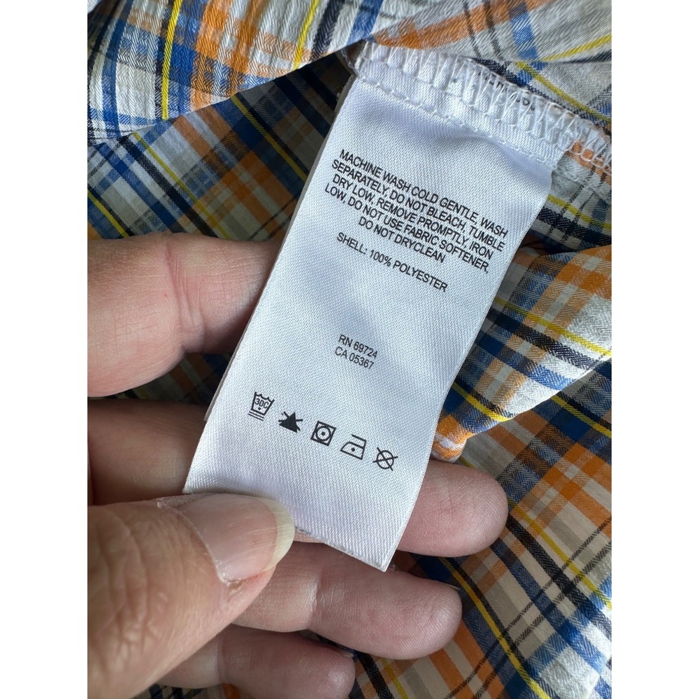 Columbia PFG Tamiani Shirt Mens XL Button Down Short Sleeve Omni Shade Flaw - Picture 8 of 11
